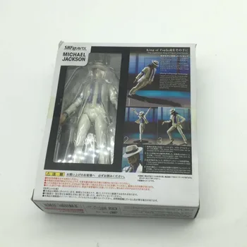 SHF Michael Jackson Figure Smooth Criminal Moonwalk Action Figure Collection Модел са подбрани модел играчки