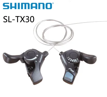 SHIMANO SL TX30 под наем превключвател превключвател на лоста на спирачката 18s 21s скорост на превключване на тригера на превключване 3sx6s & 3sx7s кабел МТБ наем части