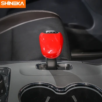SHINEKA интериорни лайсни за Jeep Grand Cherokee Car Gear Shift Knob декоративни стикери за Jeep Grand Cherokee-