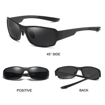 SIMPRECT TR90 поляризирани слънчеви очила мъжете 2021 UV400 високо качество квадратни слънчеви очила RetroDriver антирефлексно слънчеви очила за мъже