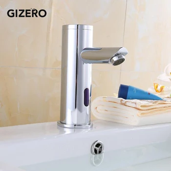 Single Cold Sensor Automatic Faucet DC Батерия 6V Hands Free Touchless Deck Mounted Sink Sensor Tapes torneira ZR1032