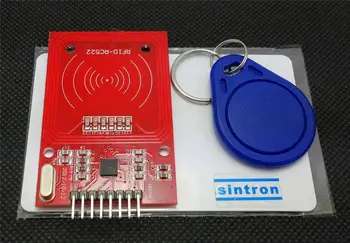 [Sintron] 1x RFID модул + 2x етикети с SPI за Arduino UNO R3 Mega 2560 AVR и т.н