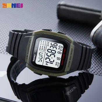 SKMEI Outdoor Мъжки спортни часовници дата на седмица електронни дигитални часовници водоустойчиви led мъжки часовник Relogio Masculino 1278