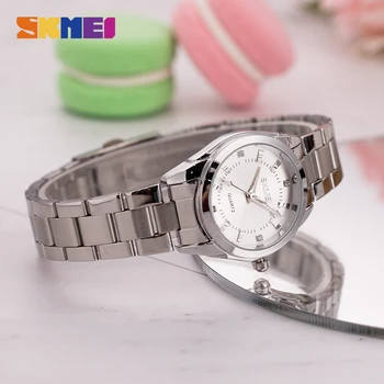 SKMEI прости дами момиче кварцови часовници най-добрата марка на луксозни дамски часовник дамски Ръчен часовник reloj mujer подкрепа дропшиппинг