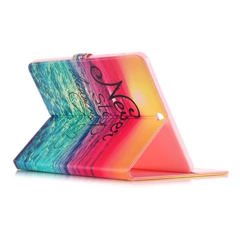 Smart-калъф за Samsung Galaxy Tab S2 9.7 SM-T810 SM-T815 мода боядисана мека противоударная шкаф флип-надолу капачката Tablet Shell Skin