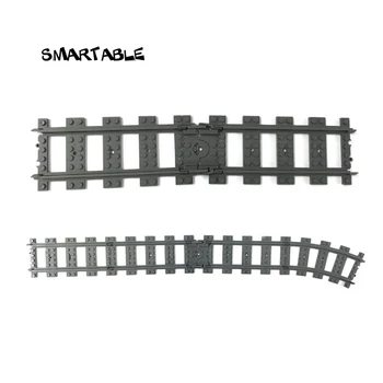 Smartable Train Wheel /Wheel Base/Cover/Rail/Girder MOC Parts Kid Building Block Toy Compatible City Train 2871/57999/98347/2878