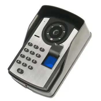 SmartYIBA умен кабелна система за видео домофон WIFI дистанционна връзка на пръстови отпечатъци парола приложение за Дистанционно отключване на IP55 водоустойчив домашна сигурност