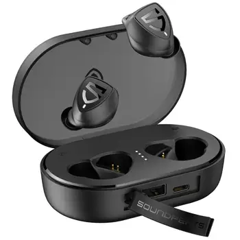 SoundPEATS Trueshift 2 True Wireless Earphone in-Ear Touch Control Bluetooth слушалки IPX7 водоустойчив стерео спортни слушалки