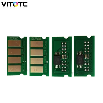 SPC250 тонер касета с чип, съвместими за Ricoh Aficio SPC250e SPC250DN SPC250sf принтер отменя зареждане на тонер касети, чипове