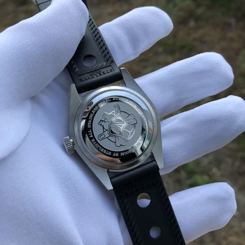 STEELDIVE 1958 куполообразное сапфирен кристал 7924 Diver Watch 200m NH35 автоматични часовници мъжки механични часовници Steel 316L Diving Watch
