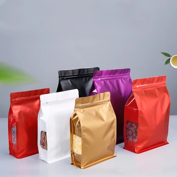 StoBag 10 бр. Цвят Zip-Lock пластмасови опаковки храна за печене на закуски за опаковане чанти сватбени и семейни разходи за съхранение на доставка за пътуване