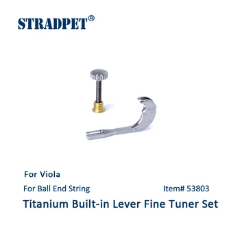 STRADPET Titanium вграден усилвател Fine Тунер Set за виола (един тунер с винтове), Виола Accesseries