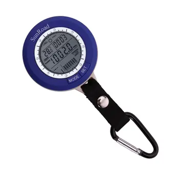 Sunroad outdoor fishing handheld pocket watch with air pressure висотомера температура fishing gear remind