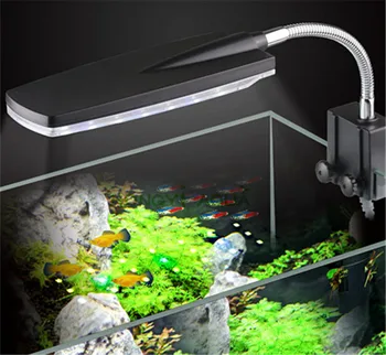 SUNSUN Fish tank lamp Water grass Клип light фенерче водоустойчив светлина LED light Аквариум горещи продукти на AMD-D1 AMD-D2 AMD-D3