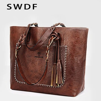 SWDF New Women Handbag луксозни чанти, дамски чанти дизайнерска чанта през рамо от изкуствена кожа за жени 2019 Bolsas Sac a Main Femme портфейли