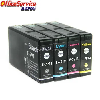 T7901 T7911 T79xl съвместима касета за Epson WF-4630DWF 4640DTWF WF-5110 WF-5190 WF-5620 WF-5690 принтер