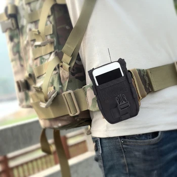 Tactical Molle Phone EDC Bag Utility Gadget Pouch колан Притежателя на телефона пътна чанта Pack Clip-On кобур за мобилен телефон