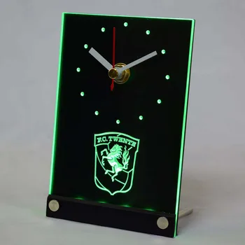 Tnc1005 FC Twente Enschede Eredivisie LED неонови светещи табели 3D LED настолни компютри часовници