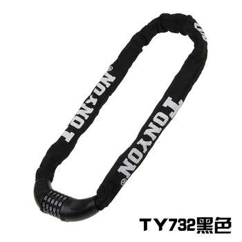 TONYON 5-Digital 90cm Bicycle combination Bicyle Cable Lock candado bici ciclismo bicycle security Lock