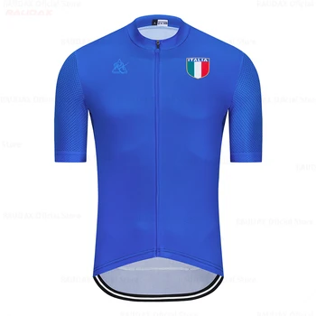 Tour De ITALIA 2020 Men Cycling Clothing Clothes Комплекти Summer Short Sleeve Bib Shorts Quick-dry Racing Maillot Ciclismo Set Italy