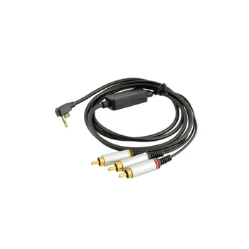 Transfer RCA Composite AV кабел захранващ кабел за PSP 2000 Slim 3000 to TV