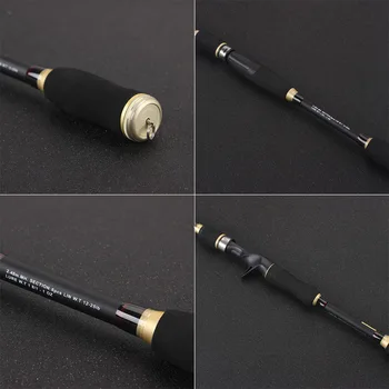 Travel Fishing Rod Spinning МЗ Hard телескопичен прът Carbon Fiber Casting Fish Tool WHShopping