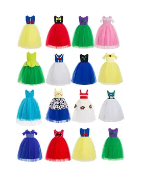 Tutu princess dress for Birthday costume Birthday dress costume Princess dress for Birthday DELUXE объркана лилава рокля пакетче