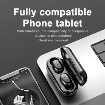 TWS L13 мини безжични слушалки Bluetooth5. 0 бизнес слушалки водоустойчив спортни слушалки музикални слушалки за xiaomi huawei iphone
