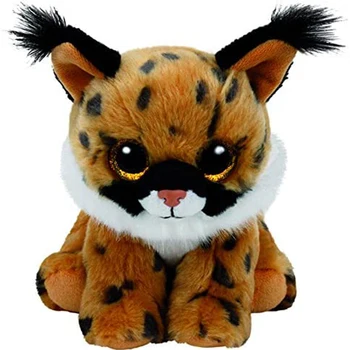 Ty Beanie бебета Лари Рис котка плюшени играчки за домашни любимци мека кукла 15 см