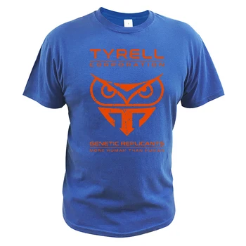 Tyrell Corporation T Shirt Blade Runner Tshirt Movie Пет Owl Памук, Мека Тениска Блузи С Къс Ръкав