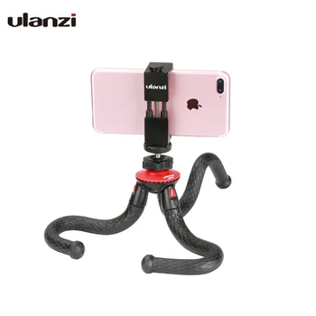Ulanzi ST-01 IRON MAN Aluminum Universal Phone Mount Holder Stand Клип адаптер за прикрепване на статив за смартфон iPhone 7 / 7 Plus