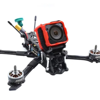 Ultralight 3D печатни материали TPU седалките фиксиран държач за закрепване на камерата RunCam 3S скоба на седалката за FPV Racer Quadcopter