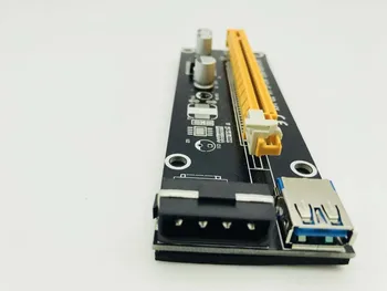 USB 3.0 PCIe 1x to PCI Express x16 Странично Карта за лаптоп външна видео карта GDC Миньор mini PCIe to PCI-e слот за майнинга БТК