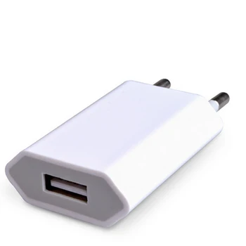 USB зареждане EU Wall Charger бързо зареждане на Plug EU Wall AC USB зарядно за iPhone Travel Charge USB зарядно устройство адаптер