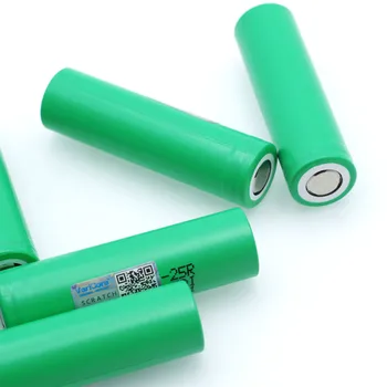 VariCore 18650 акумулаторна батерия 2500mAh INR1865025R 3.6 V изпълнение на 20A е предназначен за захранване на електронни цигари