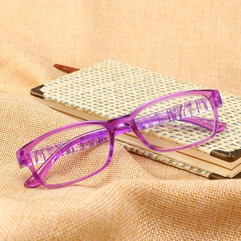 VCKA квадратни очила за старческо на жените и мъжете леки очила за четене пластмасови очила за четене +1.0 +1.5 +2.0 +2.5 +3.0 3.5 4.0