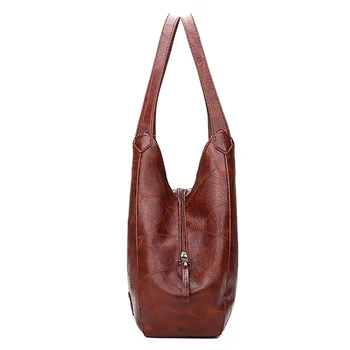 Vfemage реколта най-дръжка чанта дамска чанта на дизайнер на дамски чанти за рамо кожени Дамски Ежедневни чанти 2019 Bolsos Feminina Sac