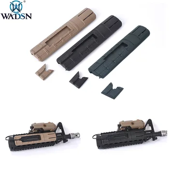 WADSN 2Pcs/1Pack Еърсофт TD Battle Grip Rail Cover Panel Pocket Pressure Pad подходящ е за 20 мм Picatinny релса на оръжието на притежателя на ключа на светлината