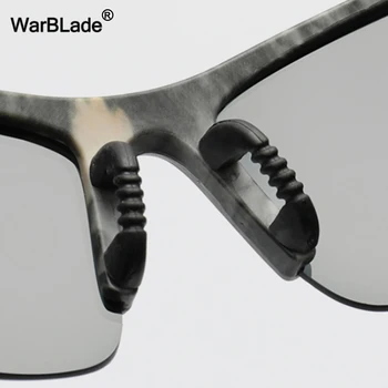WarBLade 2018 New Men Photochromic Sunglasses Classic HD Polarized Sunglasses Women UV400 Anti-glare Sun Glasses Gafes de sol