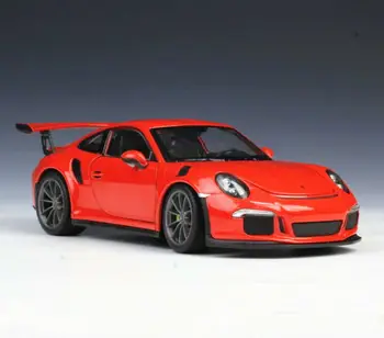 Welly 1:24 2016 Porsche 911 GT3 RS Diecast Модел на състезателен автомобил, нов в кутия