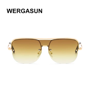 WERGASUN марка дизайнерски модерни слънчеви очила Жените нов стил на луксозни слънчеви очила Дама UV400 слънчеви очила нюанси очила Oculos de sol