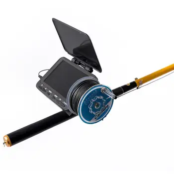 WF06 15m професионален Рыбоискатель подводен риболов камера, 4.3-Инчов LCD Minitor Video Visual Camera Underwater Ice Fishing DVR