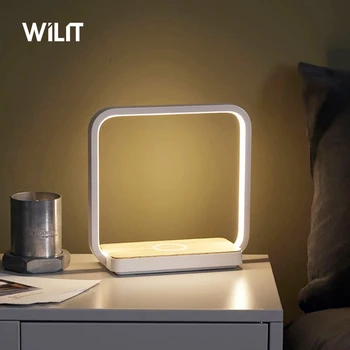 Wilit Elegant Design A13S нощна сензорна затемняющая настолна лампа с wi-зарядно устройство