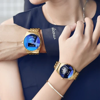 WIN Top Brand Luxury Watches Women Super Slim Мрежа от неръждаема стомана ежедневни кварцов часовник дамски Ръчен часовник Relogio Feminino