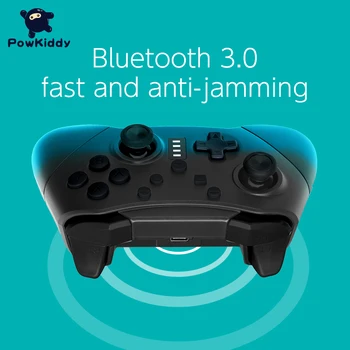 Wireless-Bluetooth геймпад игри джойстик контролер с 6-аксиална дръжка за Switch Pro NS-Включете Pro геймпад за конзола Switch