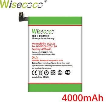 Wisecoco Z 7 4000mAh батерия за HOMTOM ZOJI Z7 смяна на батерия на телефон + проследяване номер