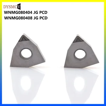 WNMG080404 JG ППР WNMG080408 JG ППР chipbreaker insert струг инструмент, висок клас инструмент за обработка на алуминий и мед