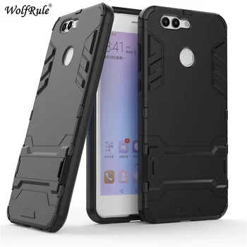 WolfRule For Cover Huawei Nova 2 Case Plus Anti knock Soft TPU & Plastic Holder Phone Case For Huawei Nova 2 Plus Cover 5.5