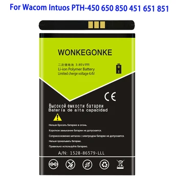 WONKEGONKE For WACOM CTH-470S, CTH-670S-DE, CTL-470, Intuos5 Touch, PTH-450-DE,PTH-850-DE,PTH-850-EN Battery battery