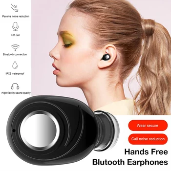 X8 Mini Bluetooth слушалки Безжични слушалки в ушите невидими слушалки хендсфри слушалки стерео с микрофон за iPhone 11 за Huawei Капитан 30